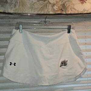 White Under Armour Athletic Skirt - Merrimack State College Limited Edition